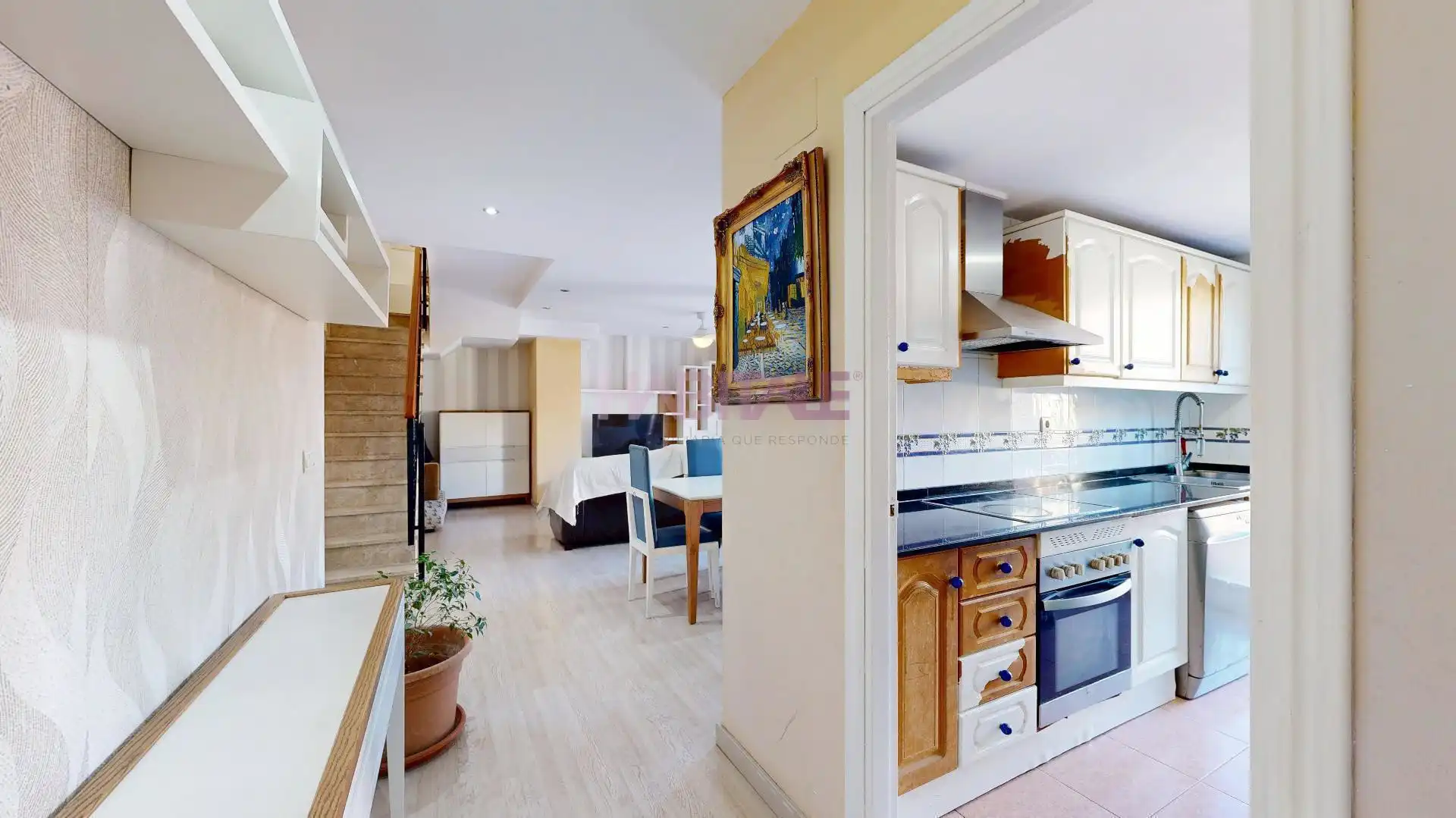 Cocina de Ático en venta en Valencia con Terraza