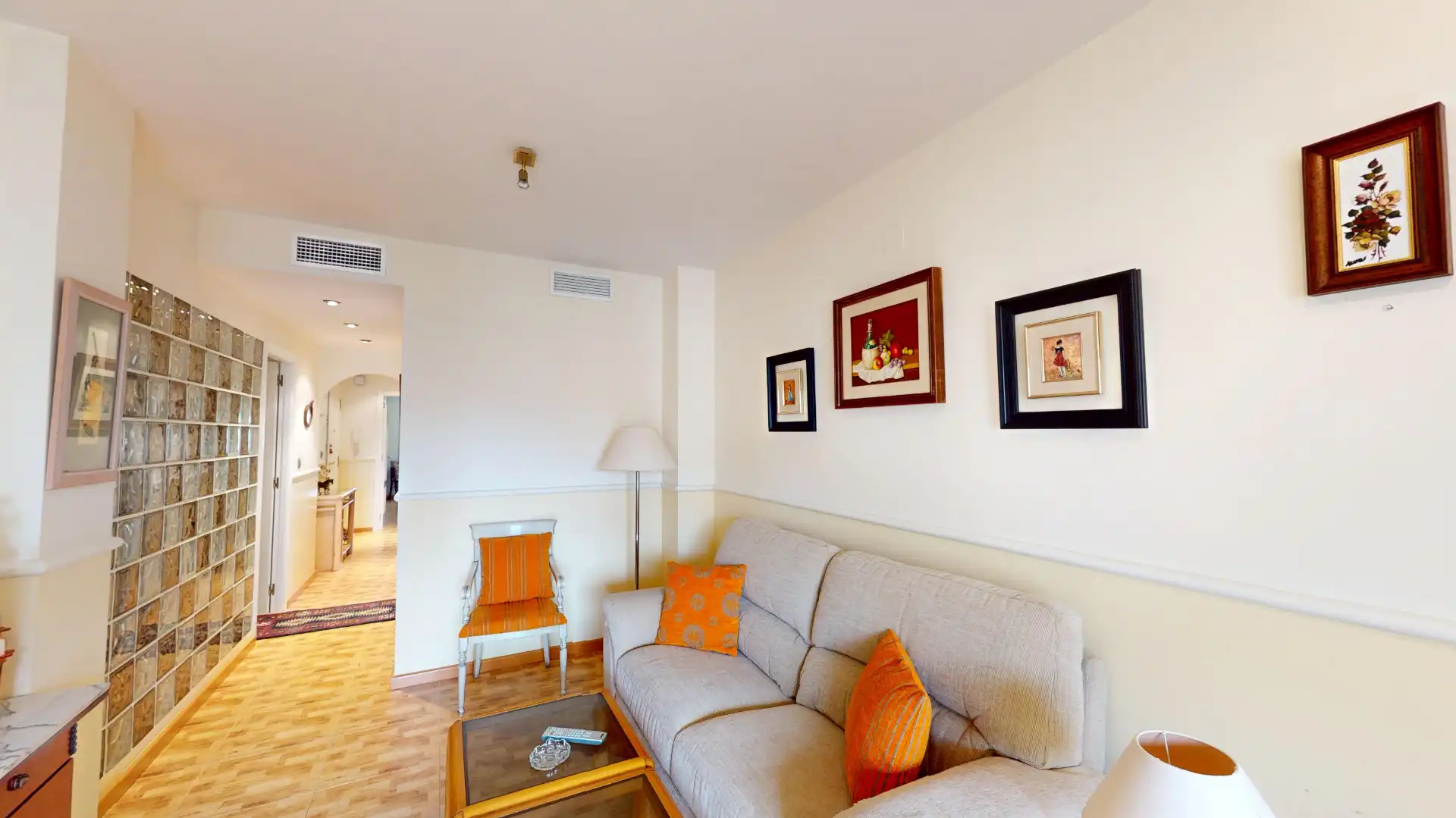 Sala de estar de Piso en venta en Alicante / Alacant con Aire acondicionado