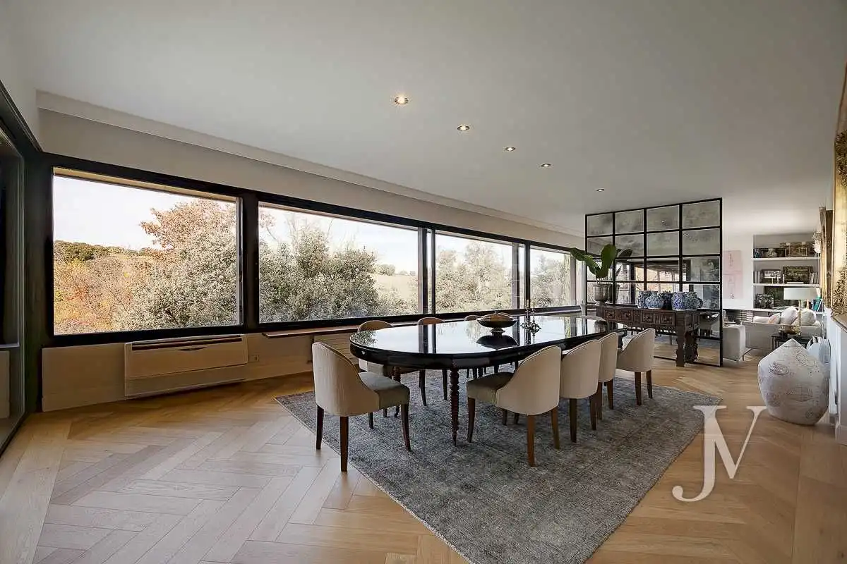 Comedor de Casa o chalet en venta en Ciudalcampo con Aire acondicionado, Calefacción y Jardín privado