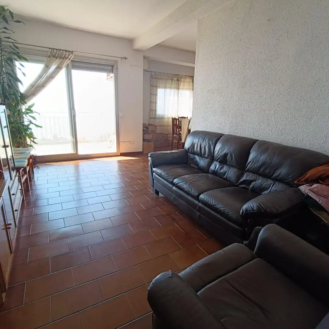 Sala d'estar de Pis en venda en Mataró amb Aire condicionat i Balcó
