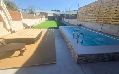 Swimming pool of Single-family semi-detached for sale in Carballo  with Heating, Private garden and Swimming Pool