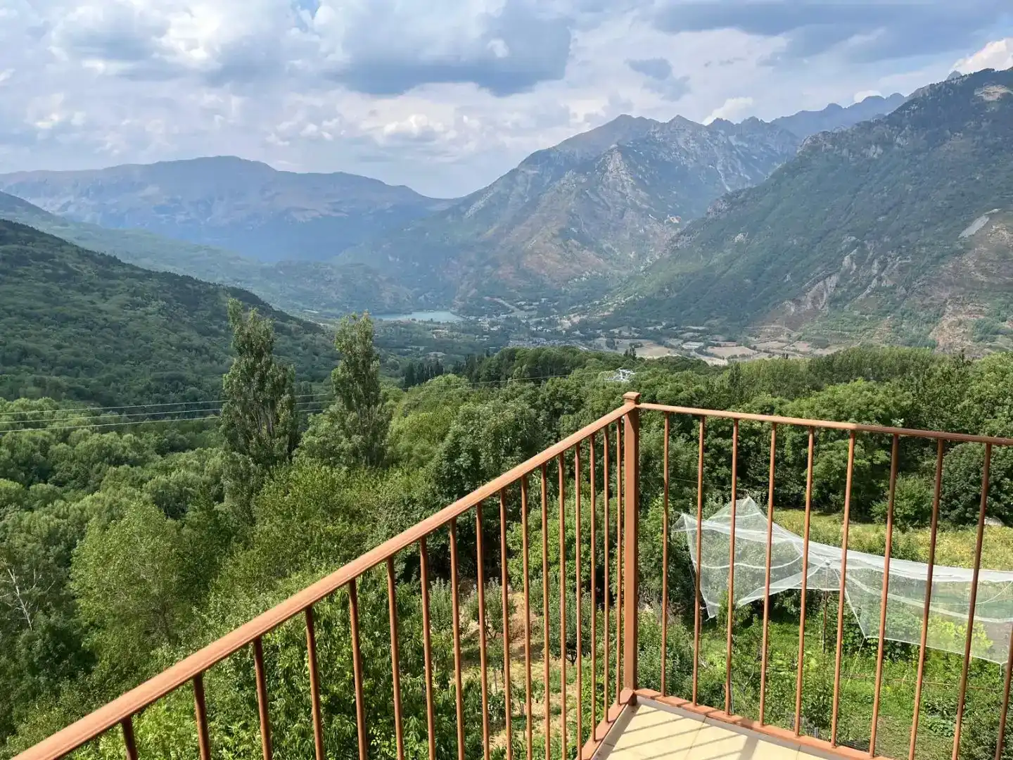 Terrasse von Wohnung zur Miete in Benasque mit Abstellraum, Möbliert und Balkon