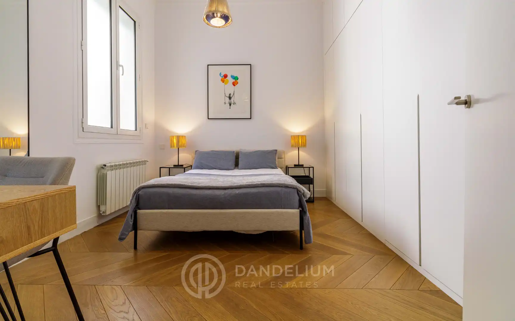 Habitación de Piso de alquiler en Madrid con Aire acondicionado, Calefacción y Parquet