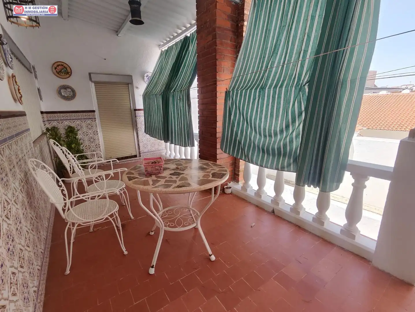 Terraza de Casa o chalet en venta en Alcázar de San Juan con Aire acondicionado, Calefacción y Piscina