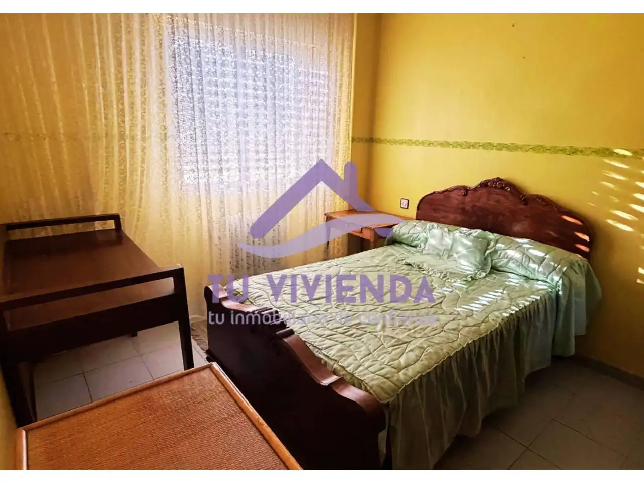 Bedroom of Flat for rent in Saldaña  with Heating and Furnished