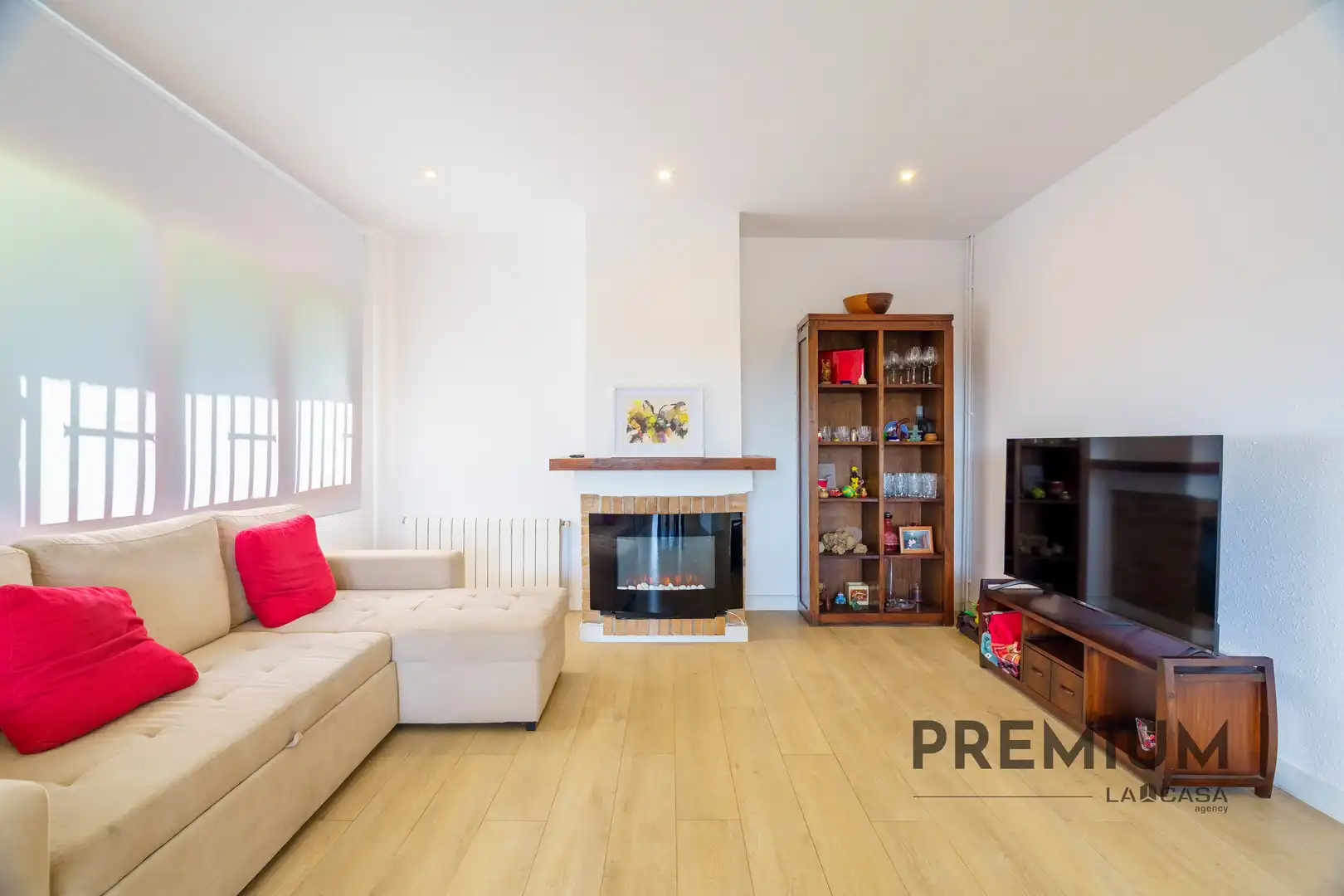 Living room of Houses for sale in Castelldefels  with Heating, Storage room and Swimming Pool