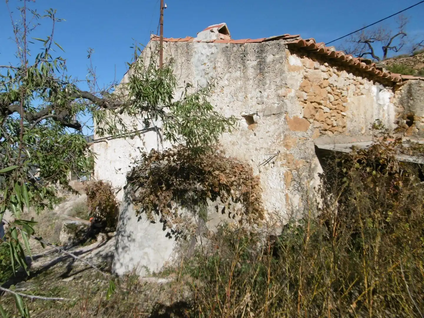 Vista exterior de Finca rústica en venta en Sierra Engarcerán con Jardín privado y Trastero