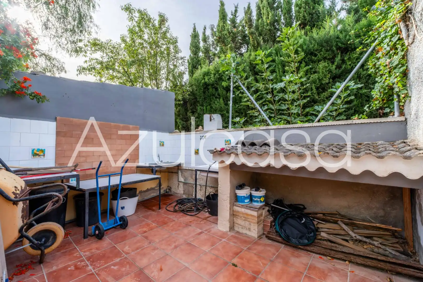 Jardí de Casa o xalet en venda en Alicante / Alacant amb Aire condicionat, Jardí privat i Terrassa