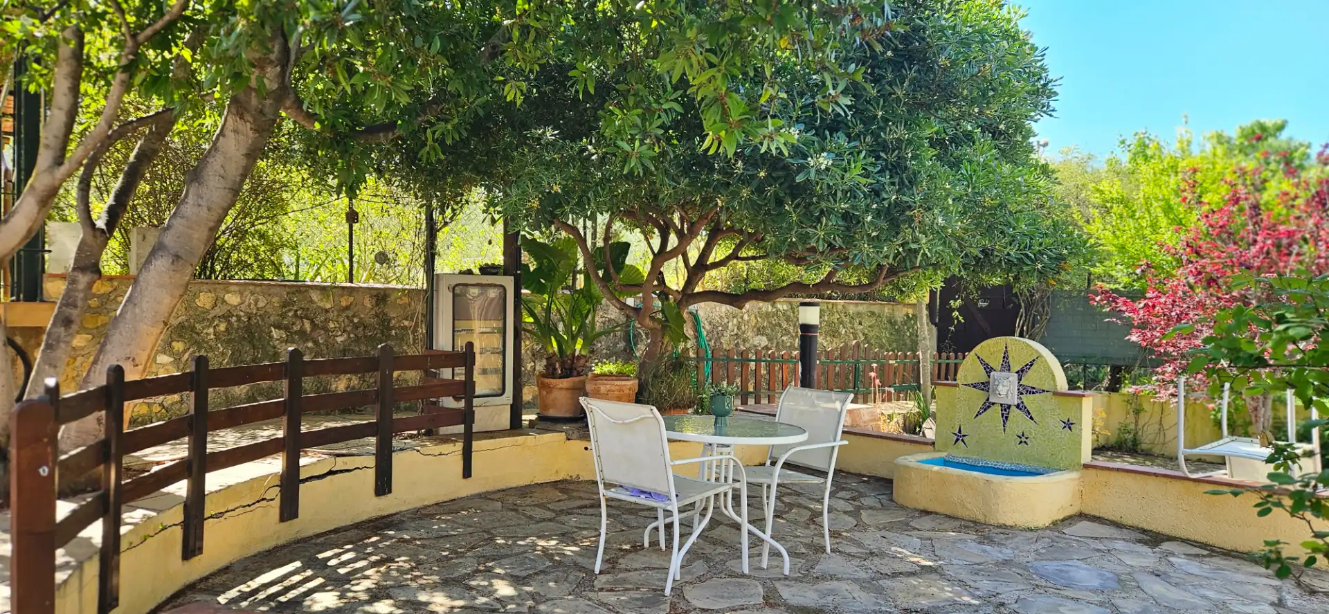 Garden of Country homes for sale in El Catllar   with Air Conditioner, Heating and Private garden