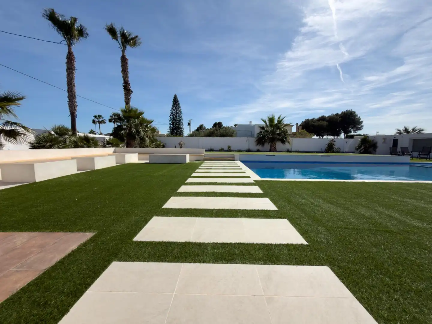 Piscina de Casa o xalet en venda en Los Montesinos amb Aire condicionat, Calefacció i Jardí privat