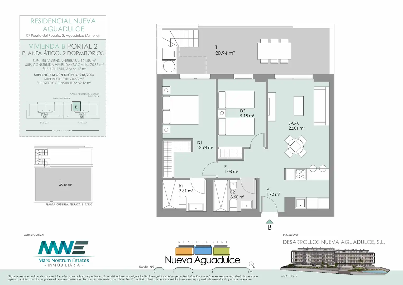 Attic for sale in Calle Puerto del Rosario, 3, Aguadulce Norte