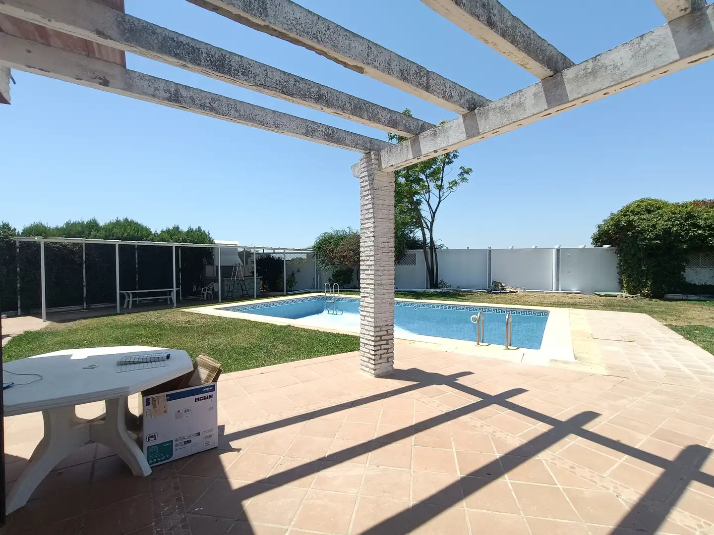 Piscina de Casa o chalet en venta en Espartinas con Aire acondicionado, Jardín privado y Terraza