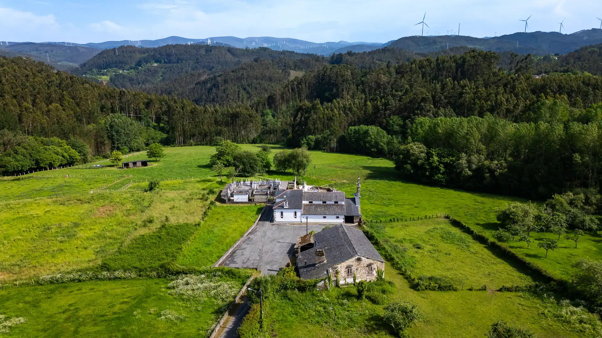 Vista exterior de Finca rústica en venda en Ourol