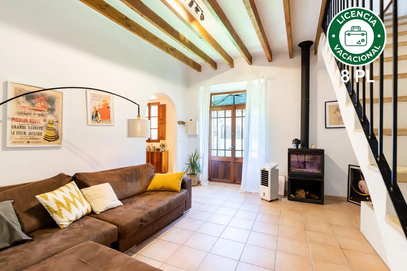 Sala de estar de Casa adosada en venta en Ariany con Aire acondicionado, Jardín privado y Terraza