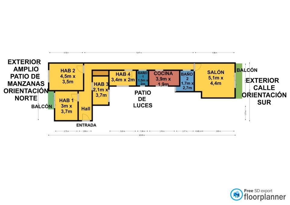 Pis en venda en  Valencia Capital amb Balcó