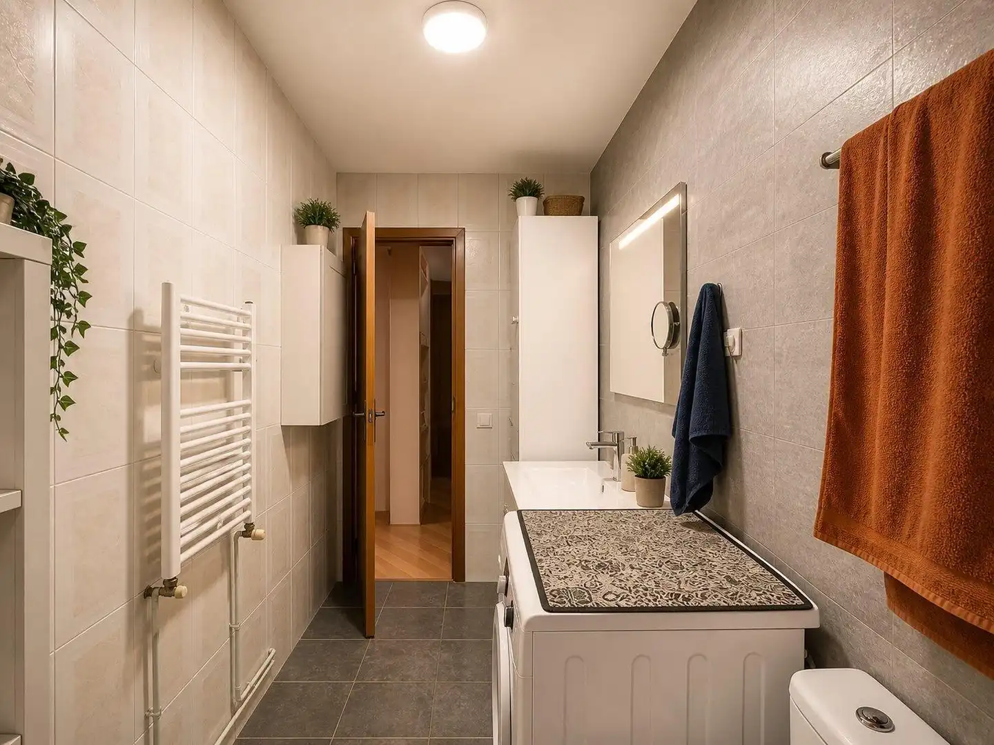 Bany de Apartament en venda en Barcelona amb Aire condicionat, Calefacció i Parquet