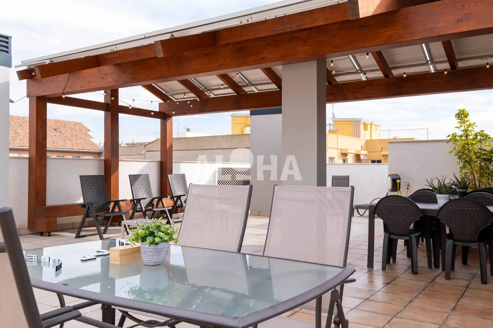 Terraza de Piso para compartir en Alfara del Patriarca con Aire acondicionado, Calefacción y Terraza