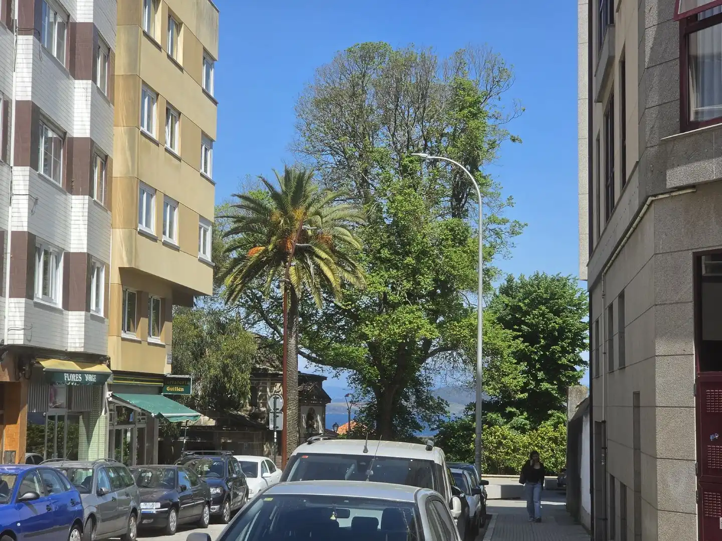 Exterior view of Flat for rent in A Coruña Capital   with Furnished