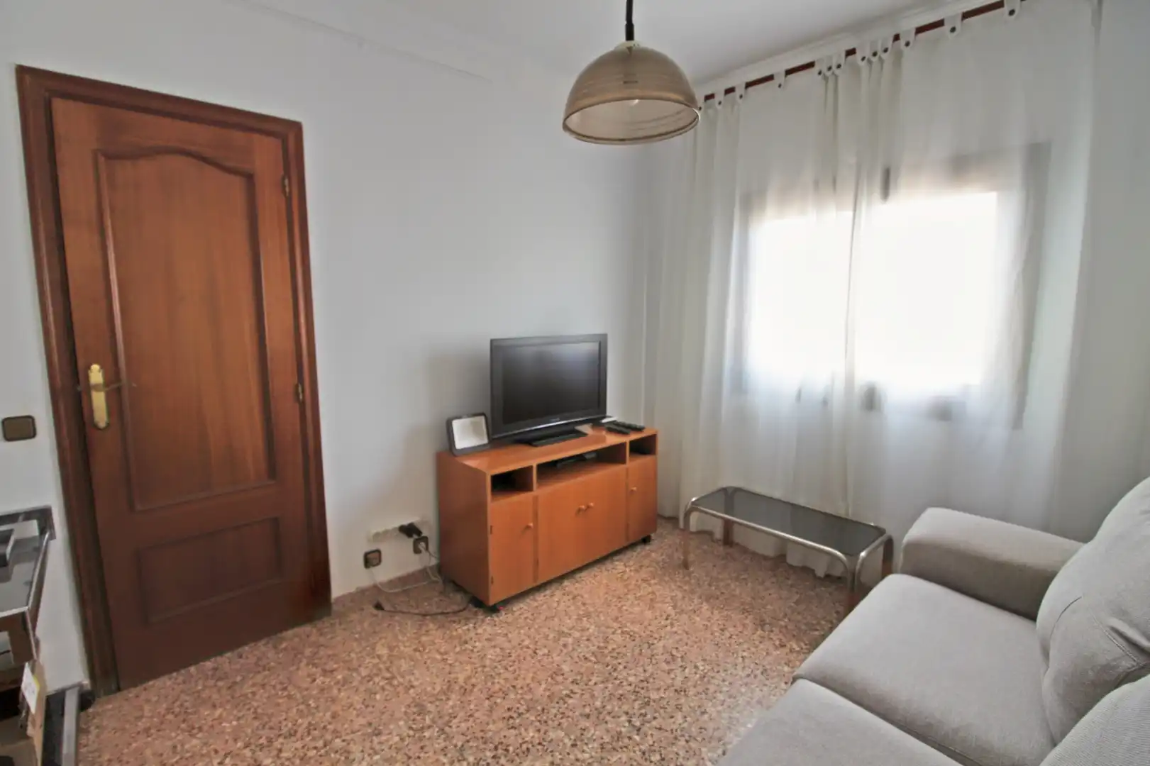 Wohnzimmer von Dachboden zum Verkauf in L'Hospitalet de Llobregat mit Klimaanlage, Heizung und Terrasse