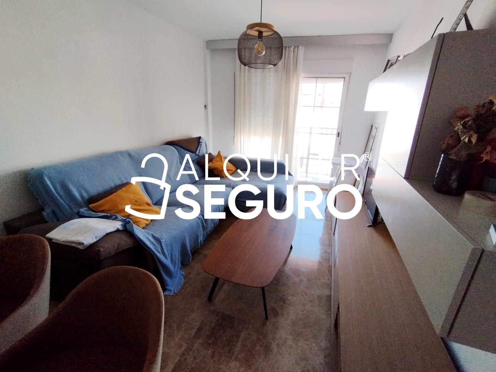 Living room of Flat to rent in Santa Pola  with Air Conditioner, Terrace and Storage room