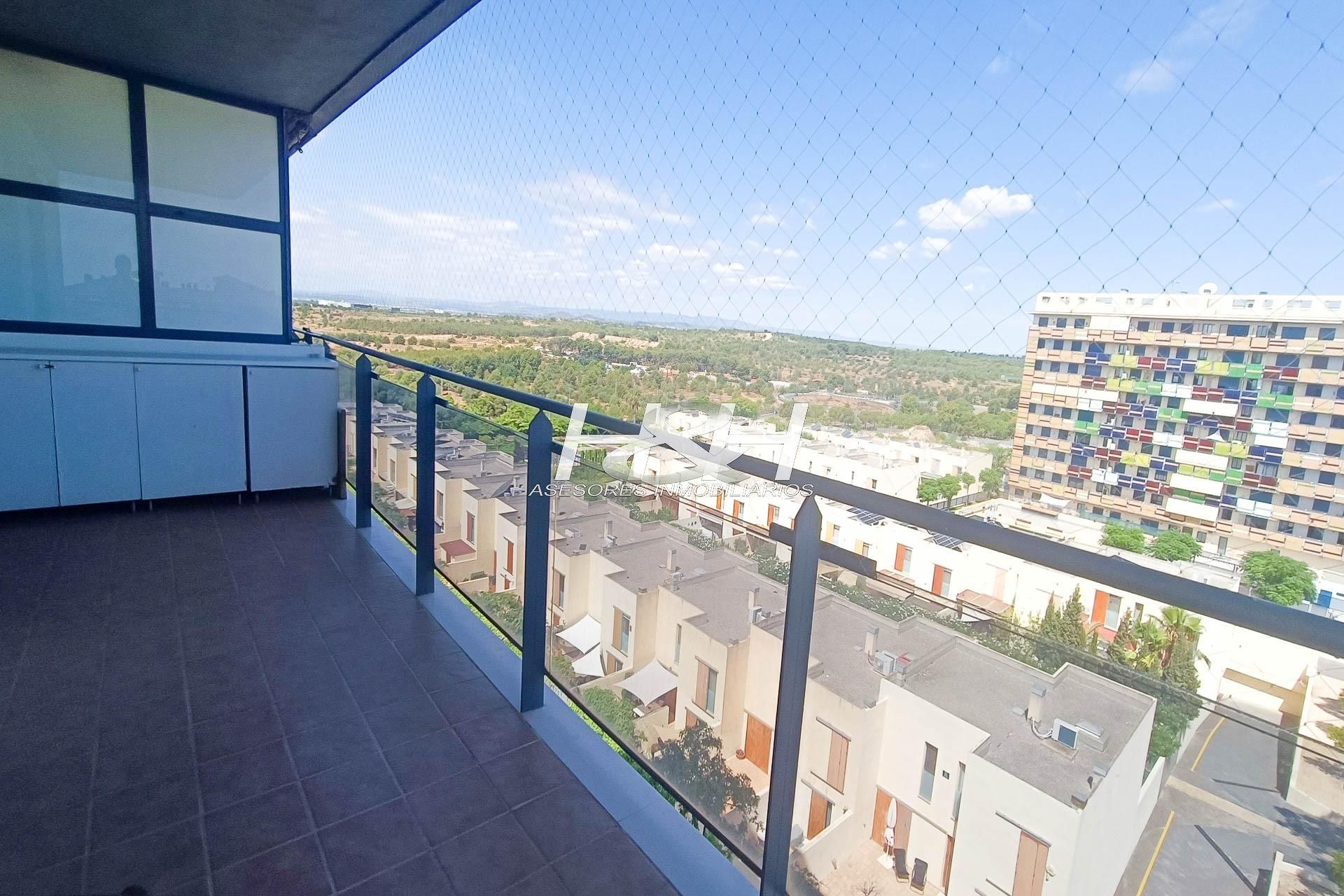 Balcony of Flat for sale in Paterna  with Air Conditioner, Private garden and Terrace