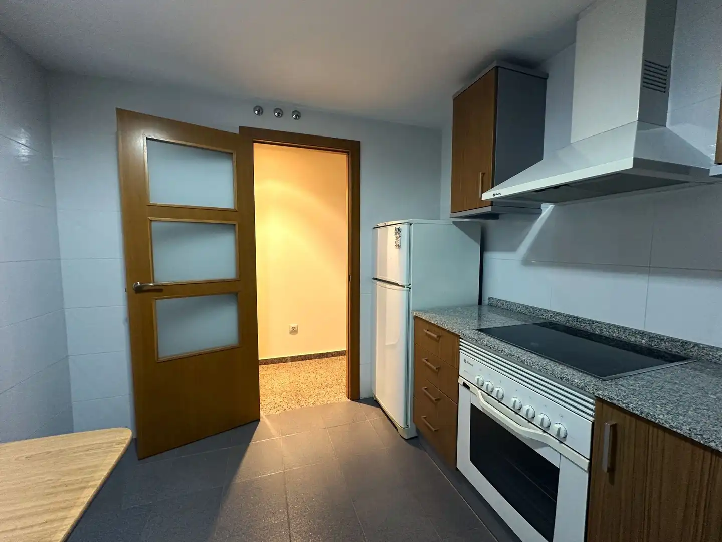 Kitchen of Flat for sale in L'Olleria  with Heating and Storage room