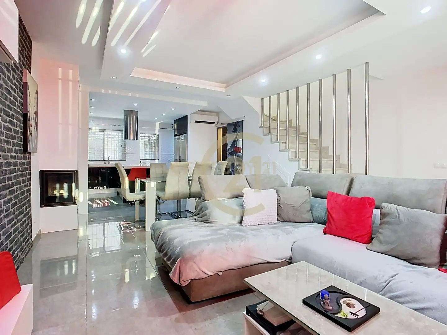 Sala de estar de Apartamento en venta en Álora con Aire acondicionado, Alarma y Piscina comunitaria