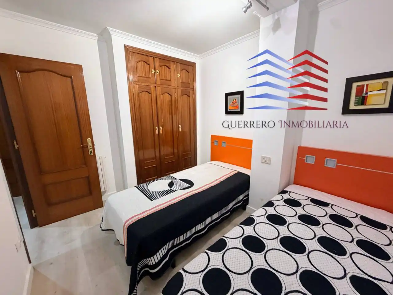 Bedroom of Flat for rent in Ourense Capital   with Heating, Terrace and Furnished