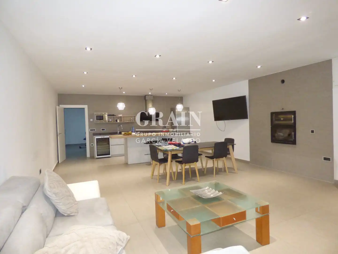 Living room of Houses for sale in Albacete  with Heating, Terrace and Storage room