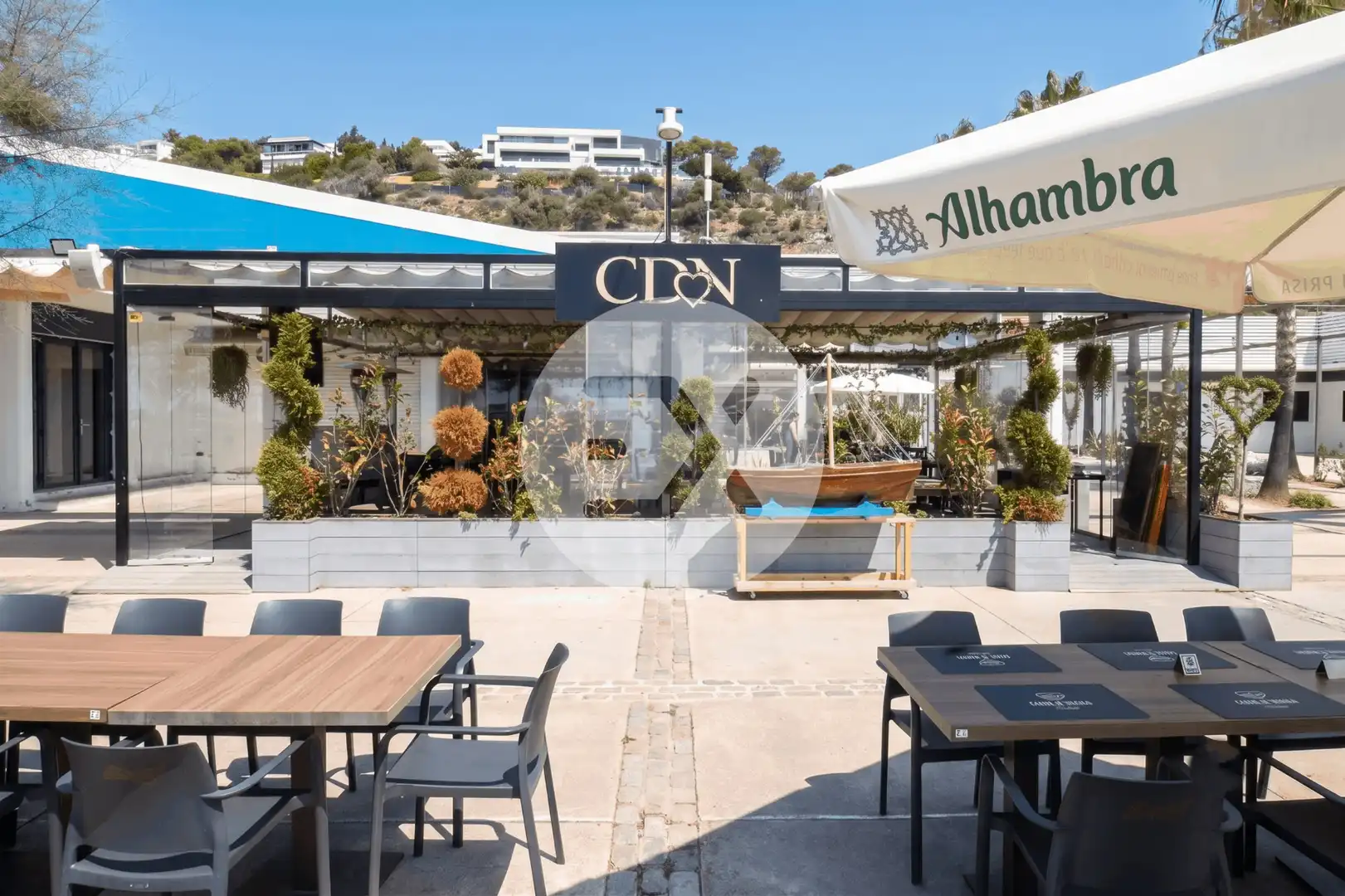 Terraza de Local en traspaso en Sitges con Aire acondicionado, Terraza y Amueblado
