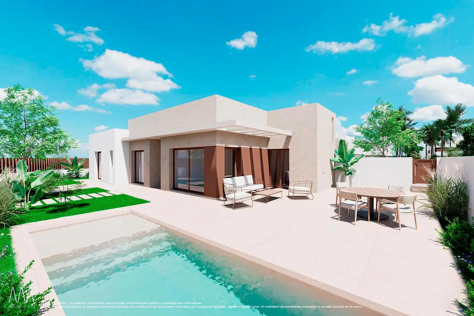 Haus mit Pool zum Verkauf in Las Lomas de Rame - Bahía Bella