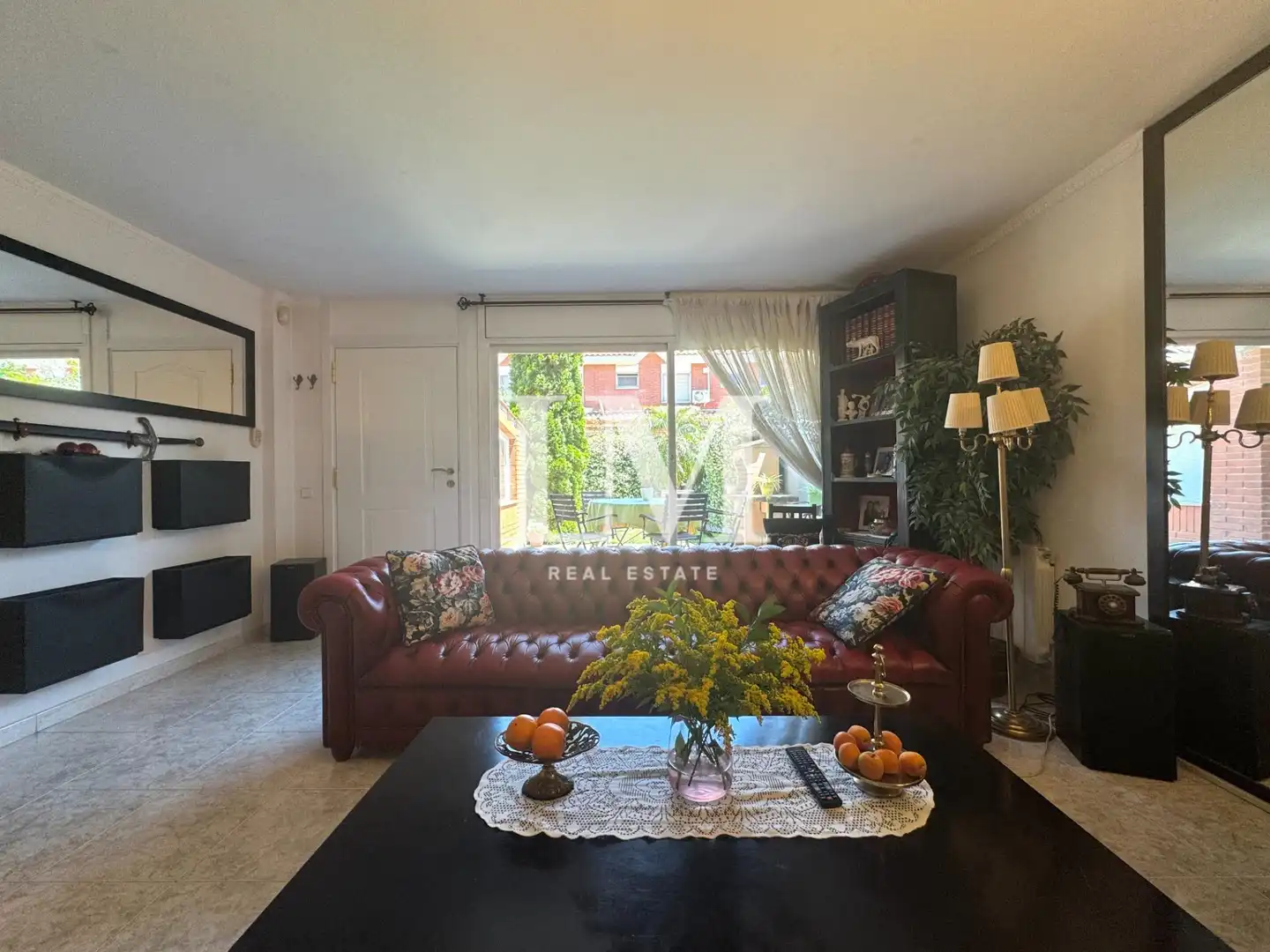 Sala de estar de Casa o chalet de alquiler en Rubí con Aire acondicionado, Calefacción y Jardín privado