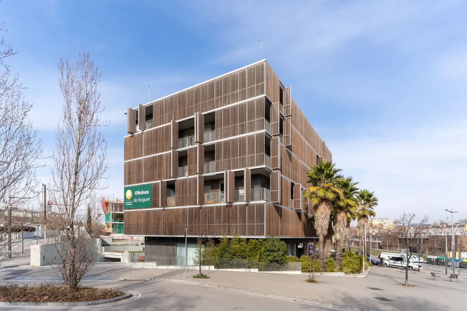 Vista exterior de Oficina de alquiler en Sabadell con Aire acondicionado y Terraza