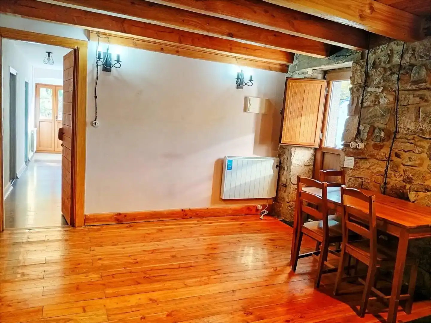 Comedor de Piso en venta en San Emiliano con Jardín privado, Parquet y Trastero