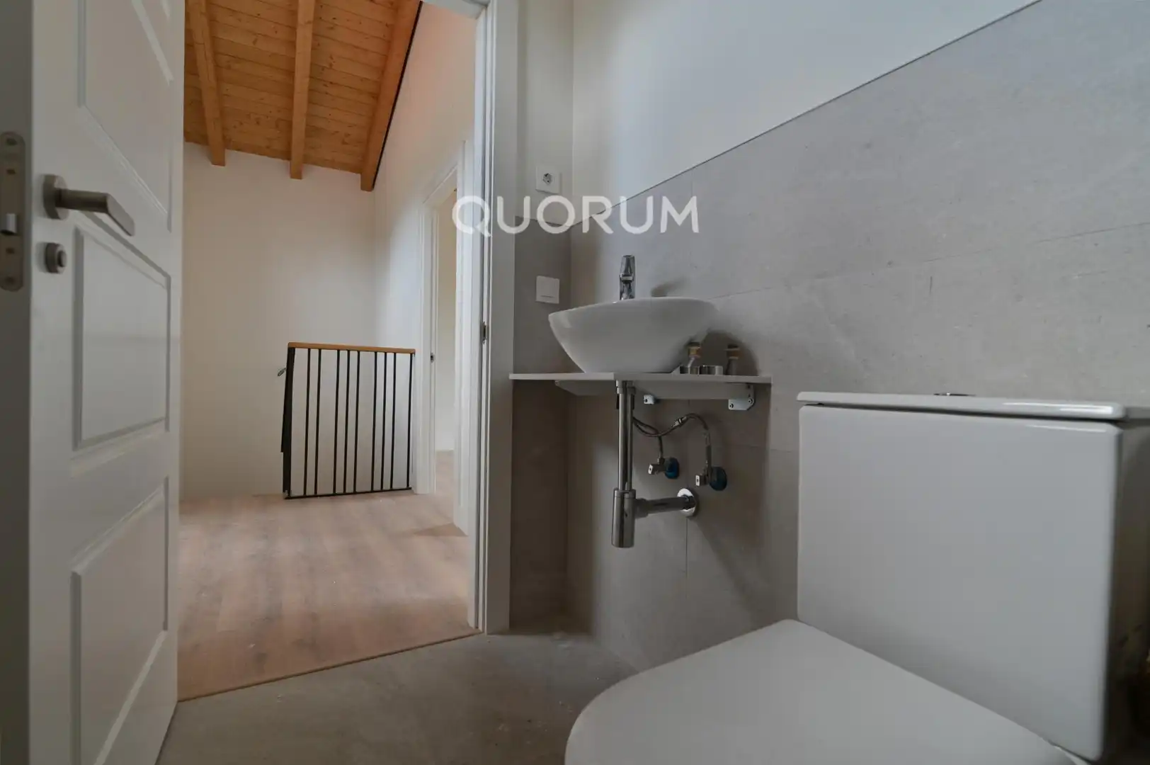 Baño de Casa adosada en venta en Mungia con Calefacción, Jardín privado y Trastero
