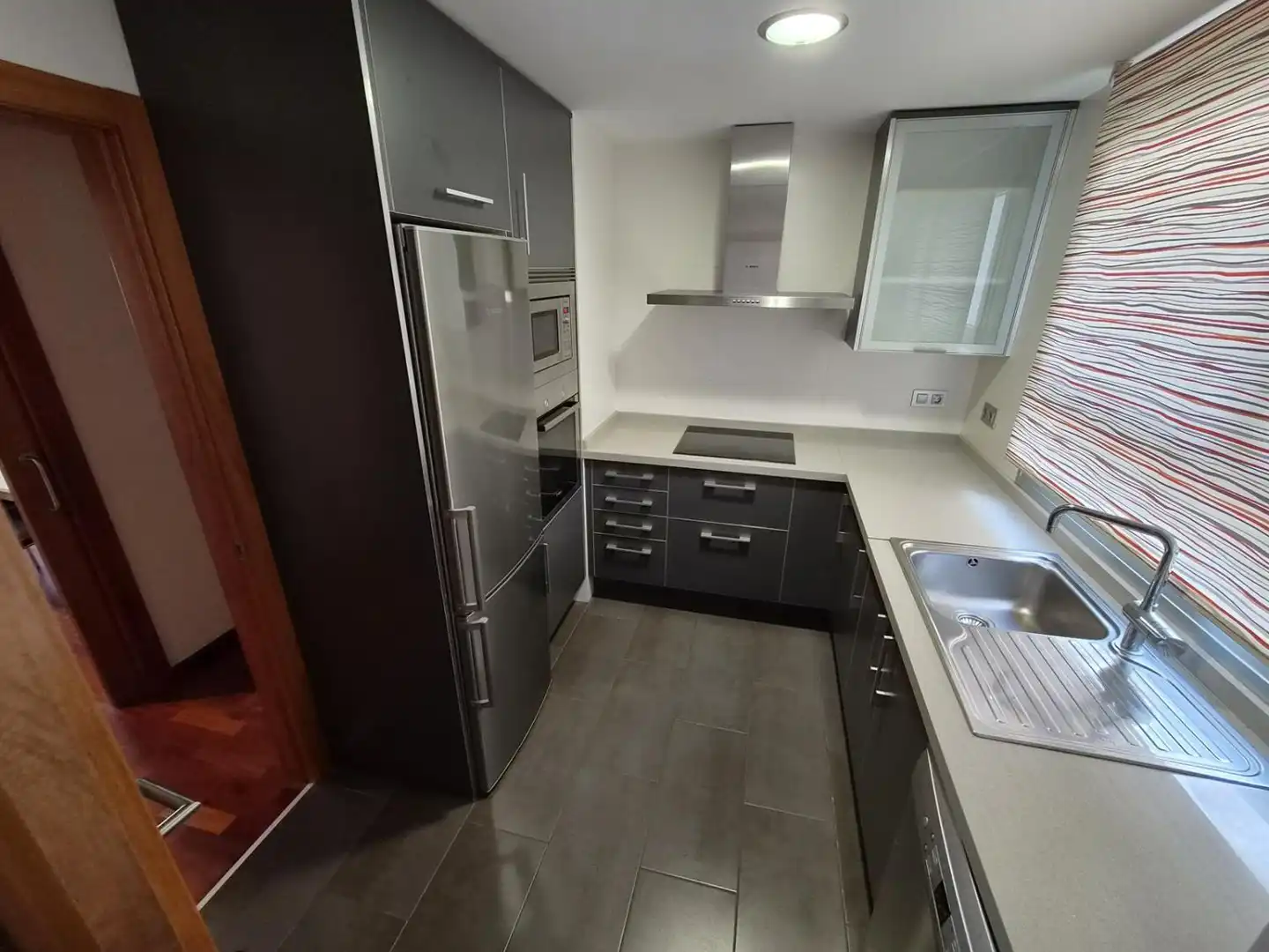 Cuina de Pis de lloguer en Castellón de la Plana / Castelló de la Plana amb Aire condicionat, Calefacció i Parquet