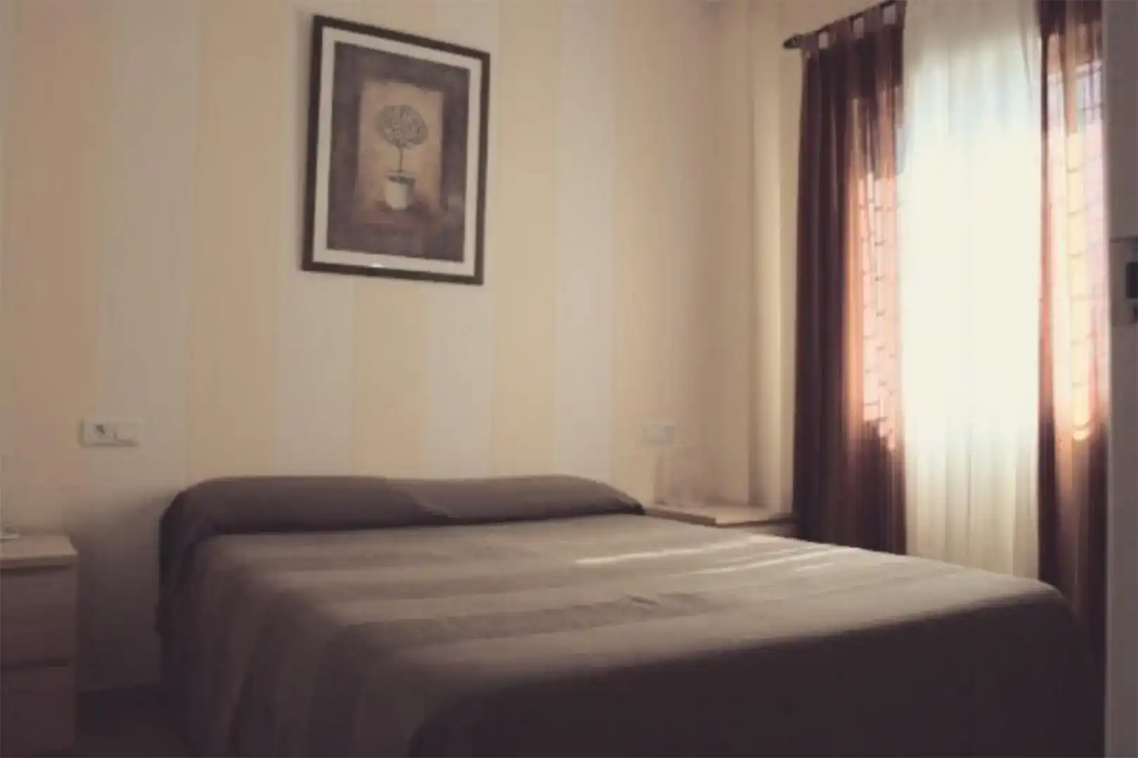 Schlafzimmer von Wohnungen zur Miete in Ayamonte mit Klimaanlage und Schwimmbad