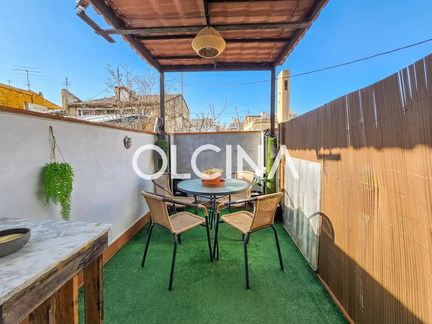 Terrace of Flat for sale in Alcoy / Alcoi  with Parquet flooring, Terrace and Storage room