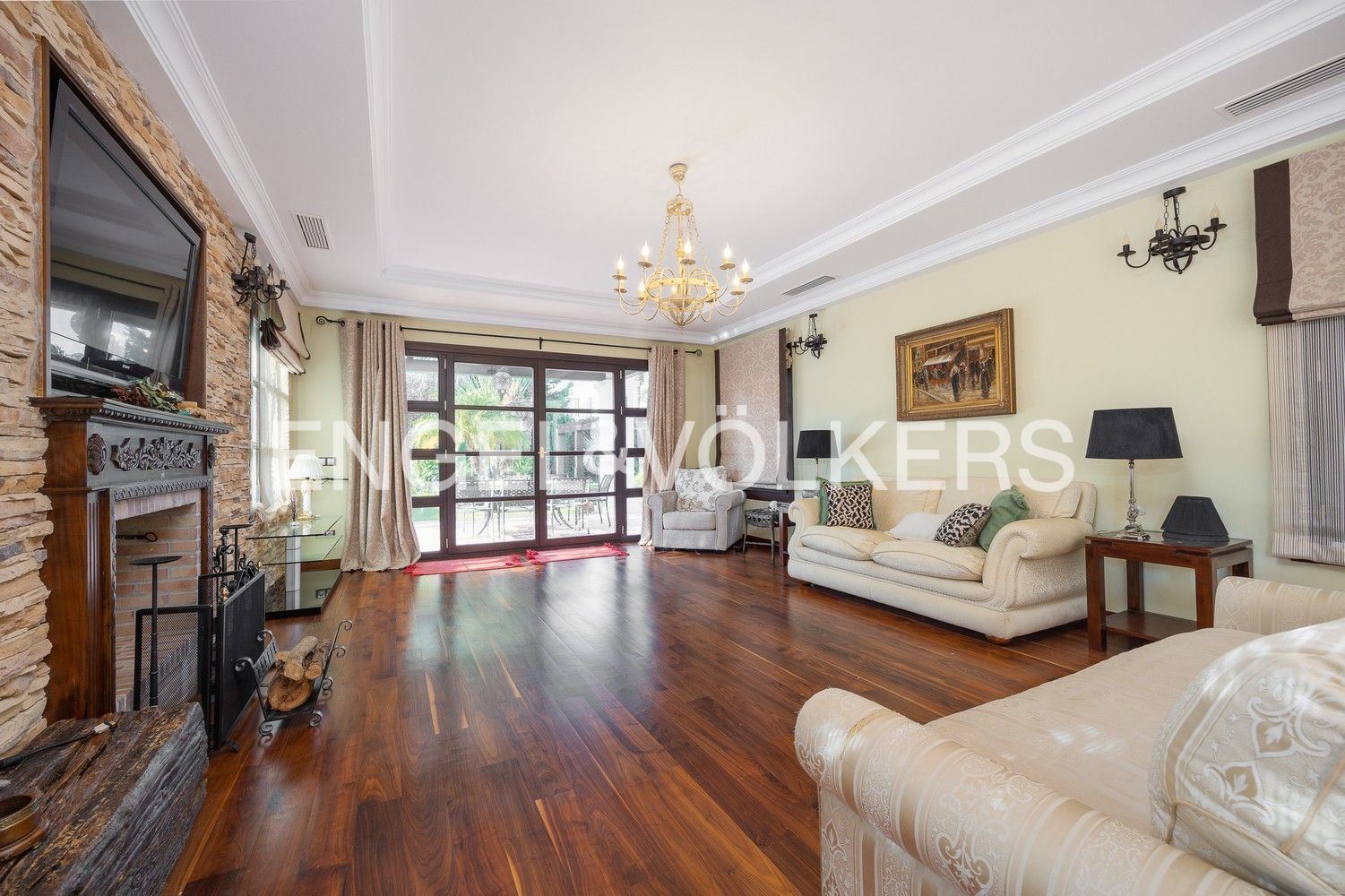 Living room of Country house for sale in Orihuela  with Air Conditioner, Heating and Private garden