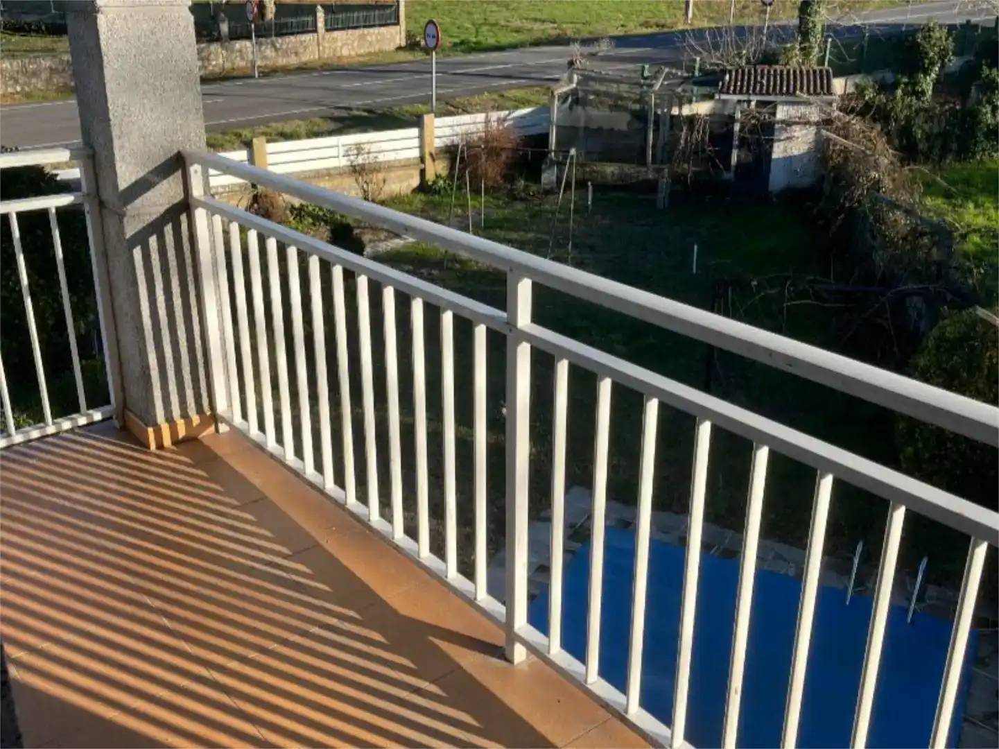 Terrassa de Casa o xalet en venda en Vilamarín amb Jardí privat, Traster i Piscina