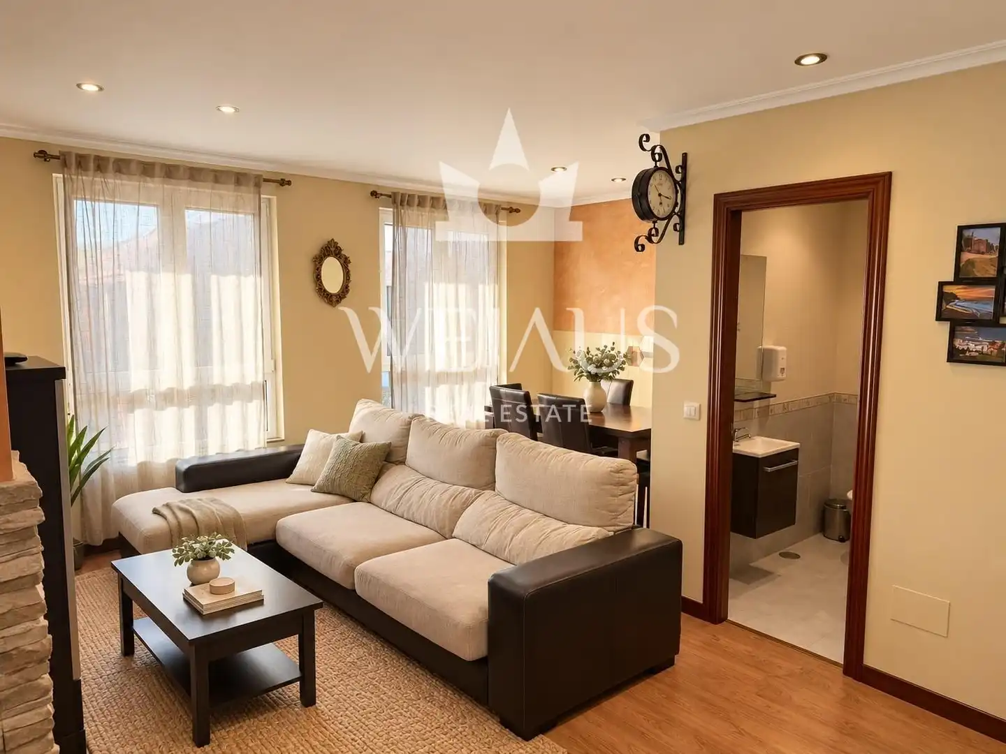 Sala d'estar de Dúplex en venda en Suances, Cantabria