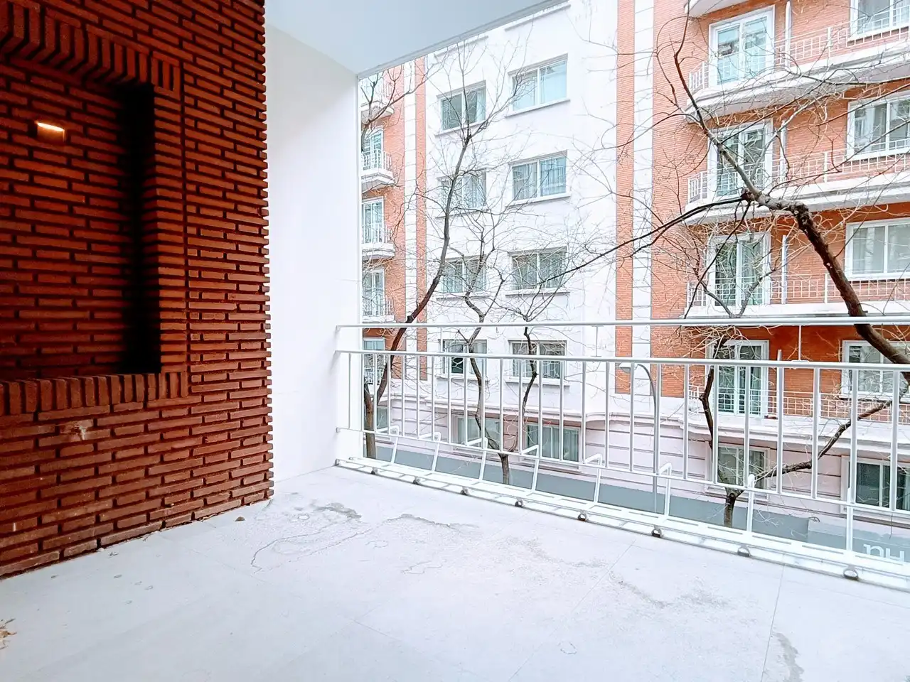 Balcony of Flat for rent in Madrid  with Air Conditioner, Heating and Terrace