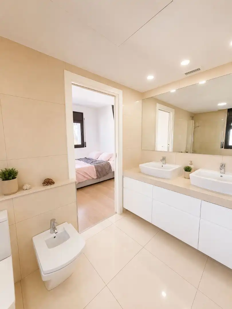 Baño de Casa o chalet en venta en Sant Pere de Ribes con Aire acondicionado, Calefacción y Jardín privado