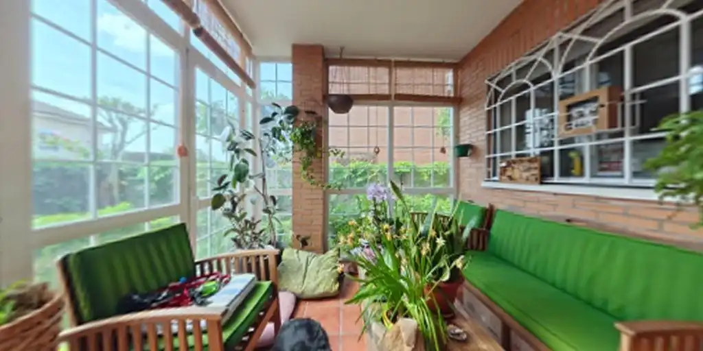 Balcony of Detached homes for sale in Rivas-Vaciamadrid  with Air Conditioner, Heating and Private garden