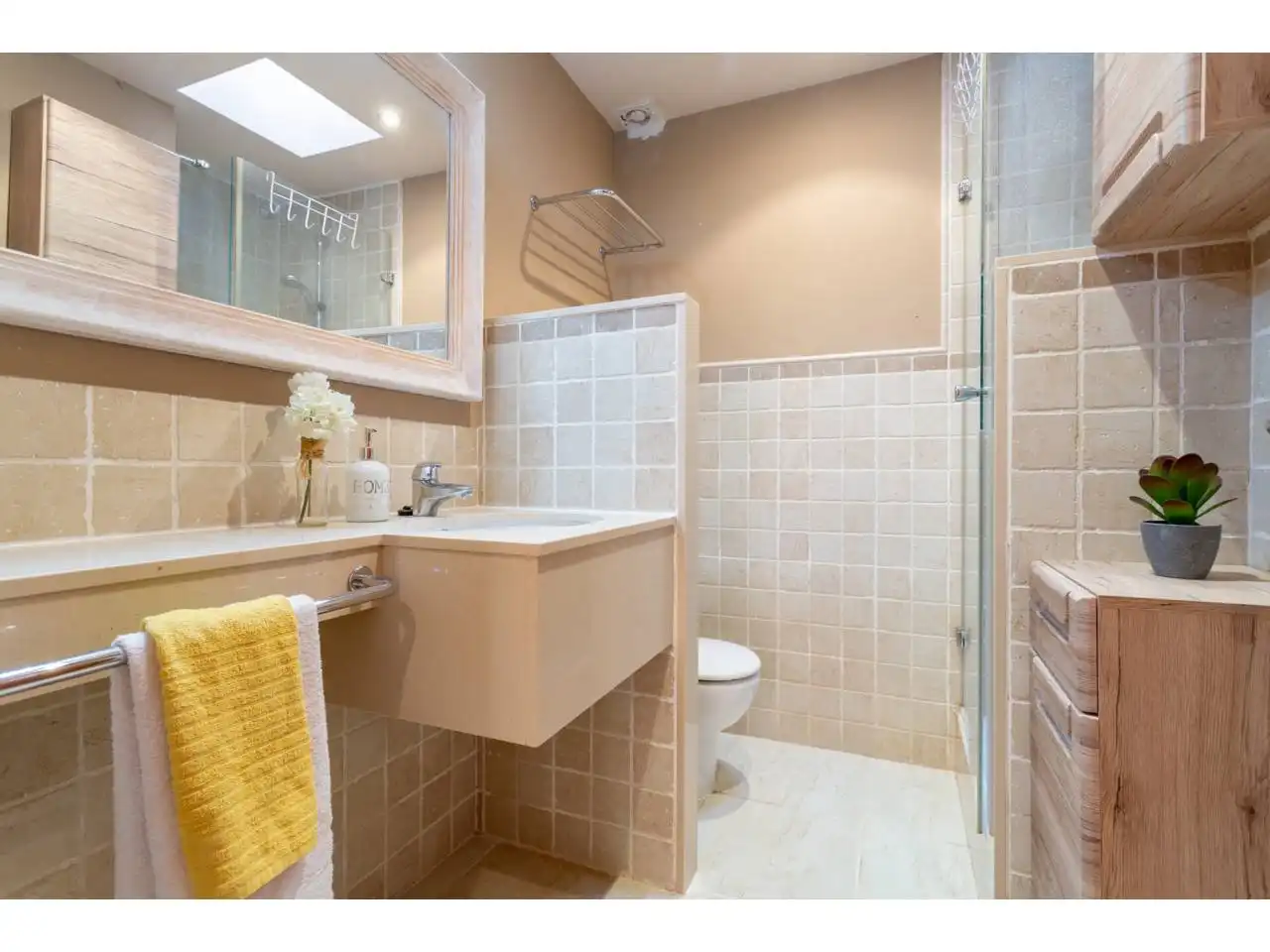 Baño de Casa o chalet en venta en Mont-roig del Camp con Aire acondicionado, Calefacción y Jardín privado