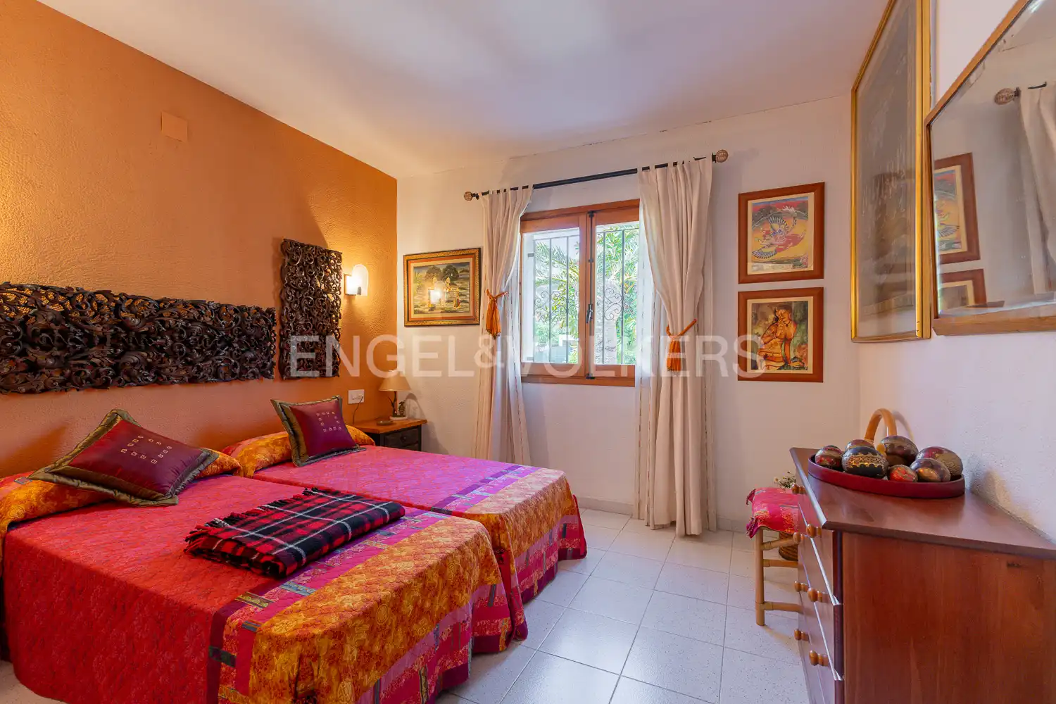 Bedroom of Houses for sale in Dénia  with Air Conditioner, Heating and Private garden
