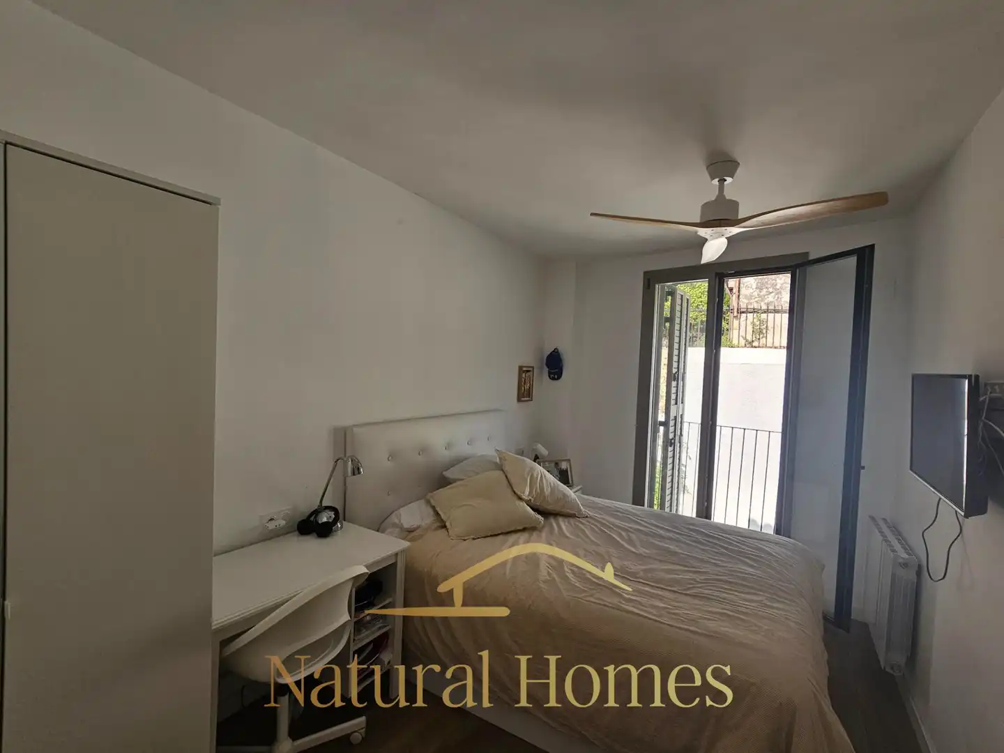 Balcony of Duplexes for rent in Caldes d'Estrac  with Air Conditioner, Terrace and Furnished