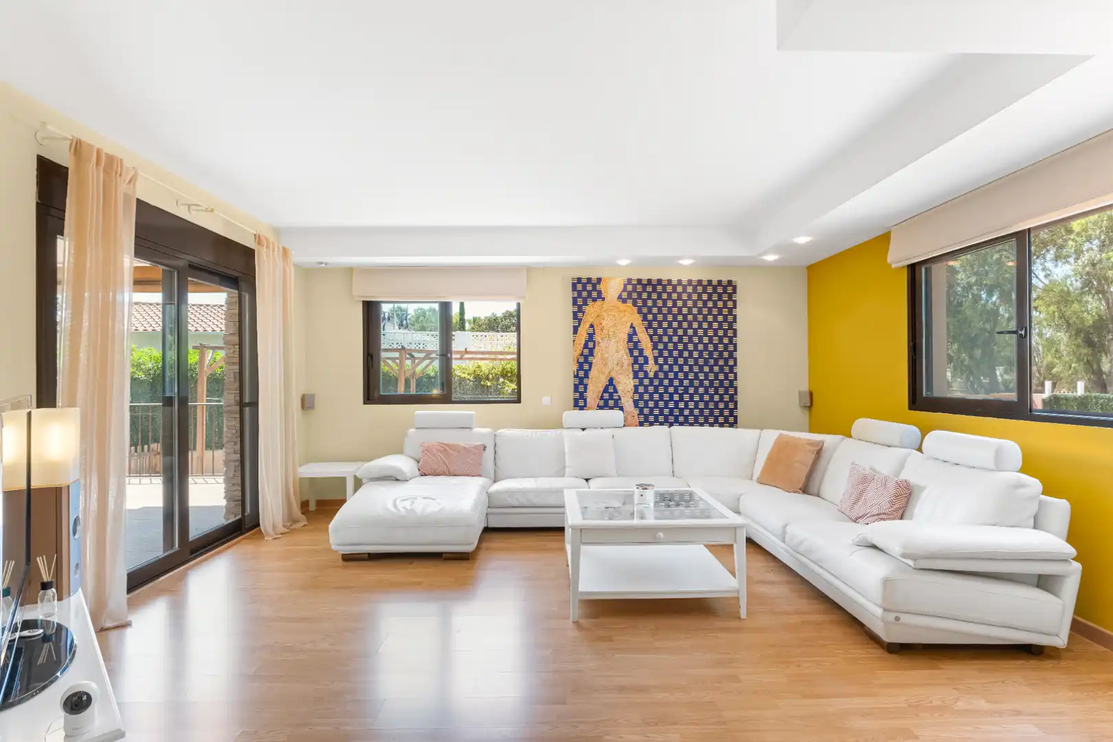 Living room of Houses for sale in El Campello  with Air Conditioner, Heating and Private garden