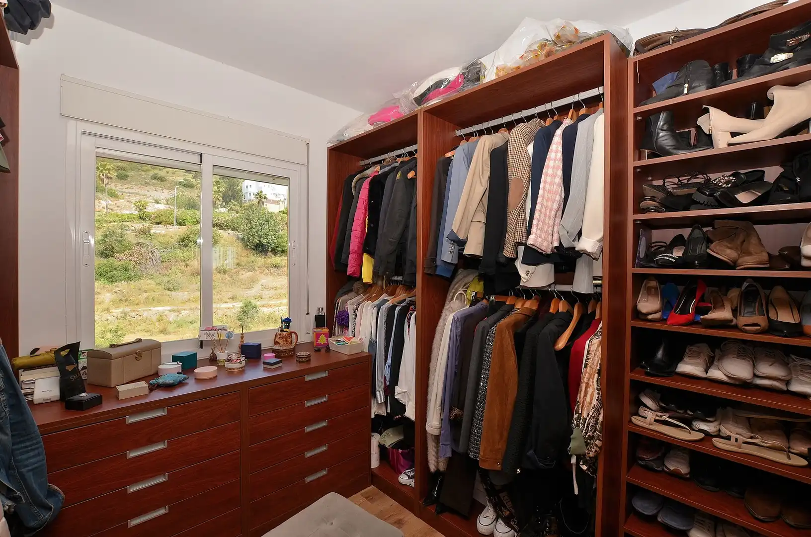 Bedroom of Attic for sale in Benalmádena  with Air Conditioner, Parquet flooring and Terrace