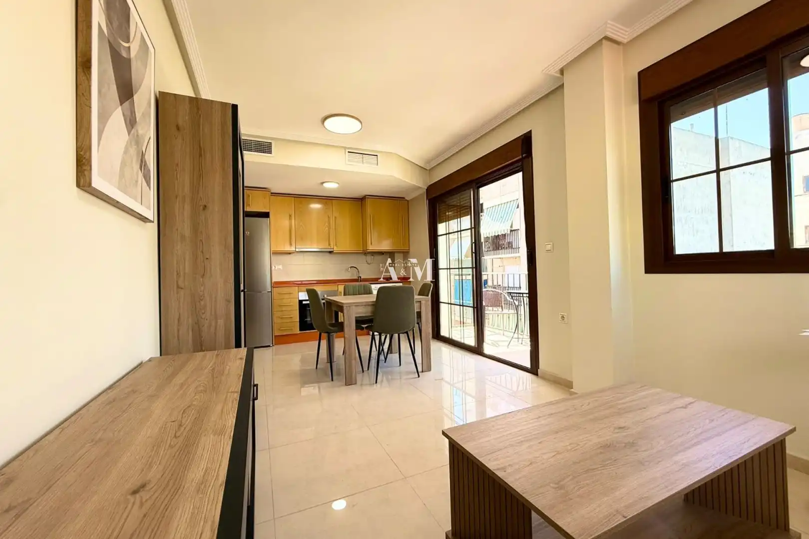 Küche von Wohnung zur Miete in Almoradí mit Klimaanlage, Heizung und Terrasse